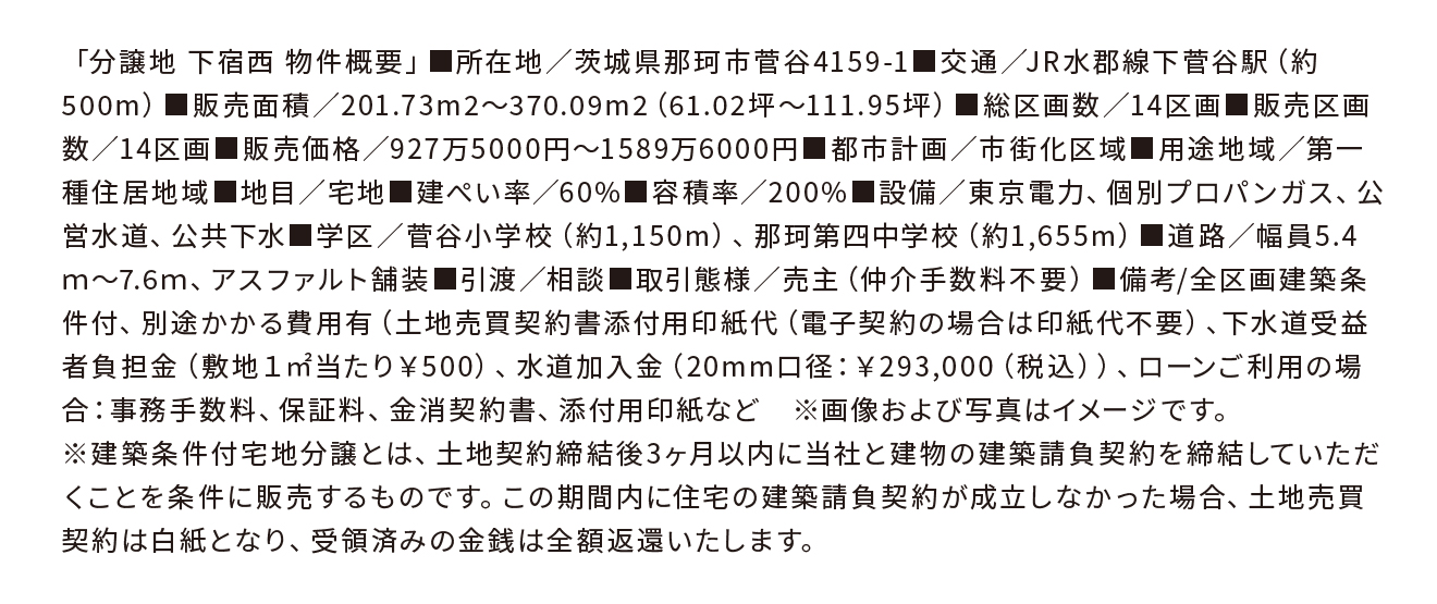 下宿西-物件概要
