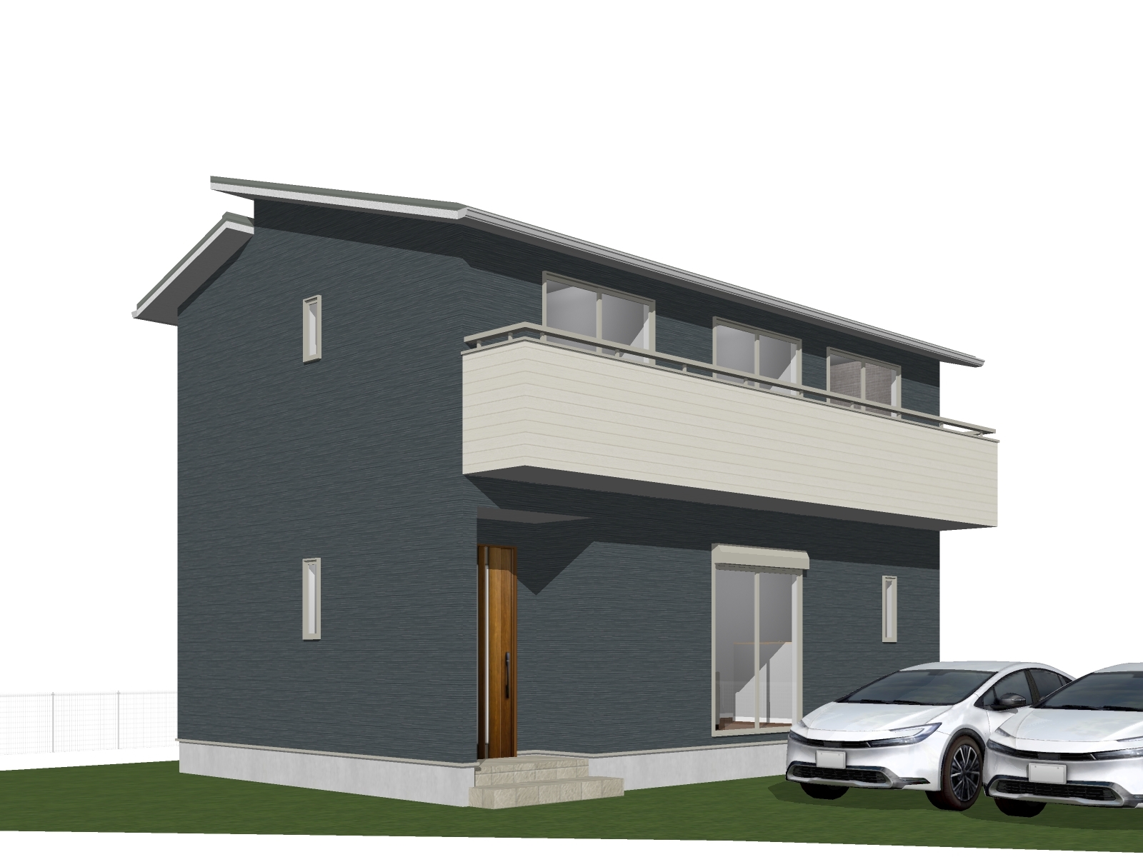 建売住宅_北ノ内02_パース